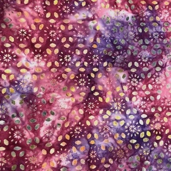 PURPLE - Northwest Sunset - Batikstoff aus Indonesien